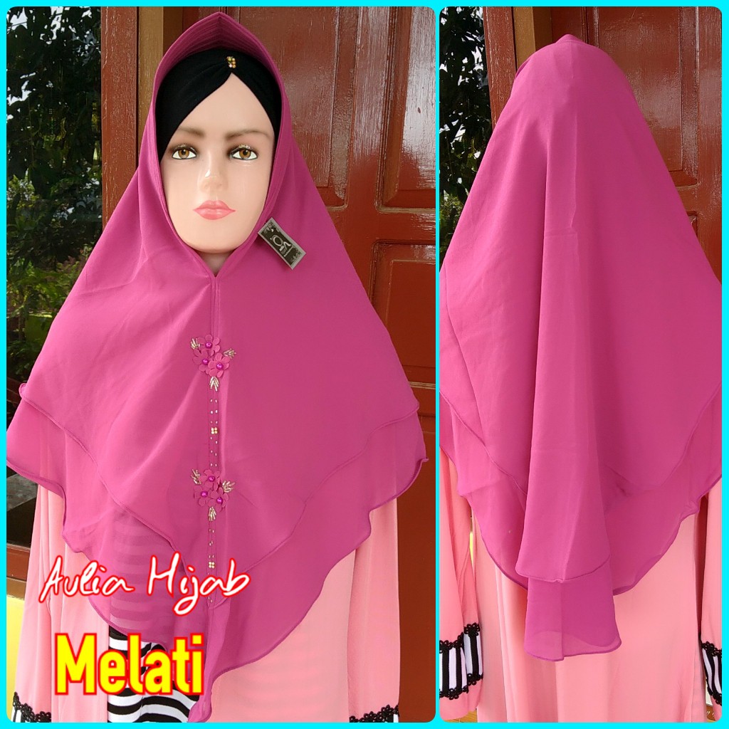 Jilbab hijab kerudung instan Ceruty ori AULIA MELATI