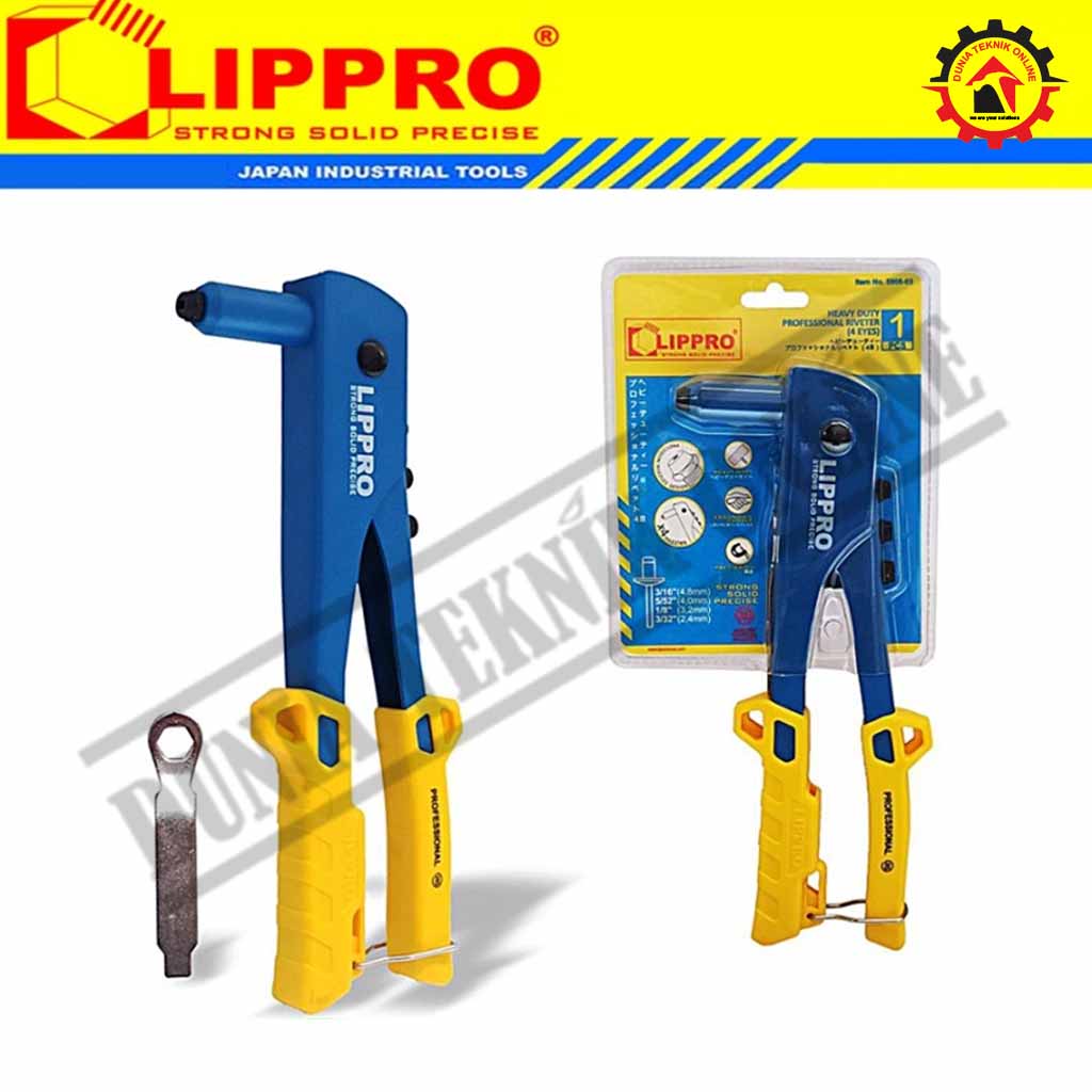 Tang Rivet Heavy Duty Riveter Hand Rivetter LIPPRO