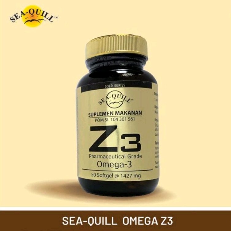 Sea Quill Z3 Pharmaceutical Grade Omega-3 Generasi Terbaru Omega 3