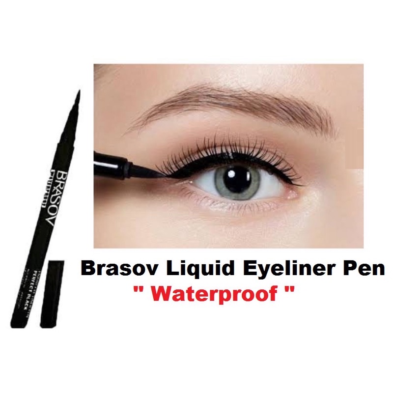 EYELINER LIQUID PEN BLACK BRASOV 2ml