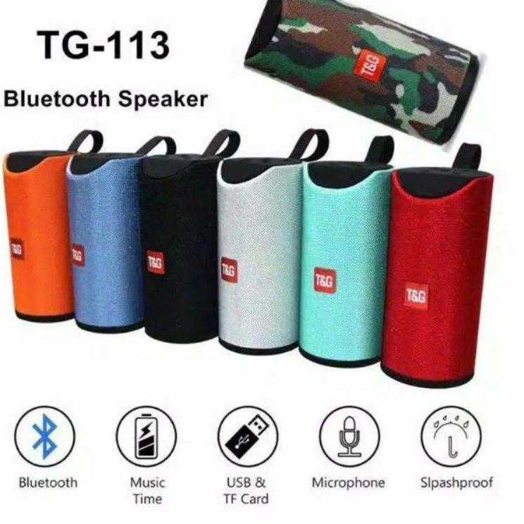 Paling Diminati Speaker Bluetooth TG-113 JBL Music Box Panjang BT Wireless Portable Extra Bass