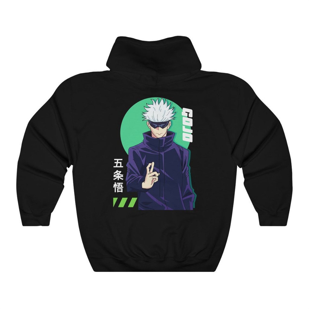 Hoodie Gojo Satoru the Strongest Jujutsu Sorcerer Anime Jujutsu Kaisen