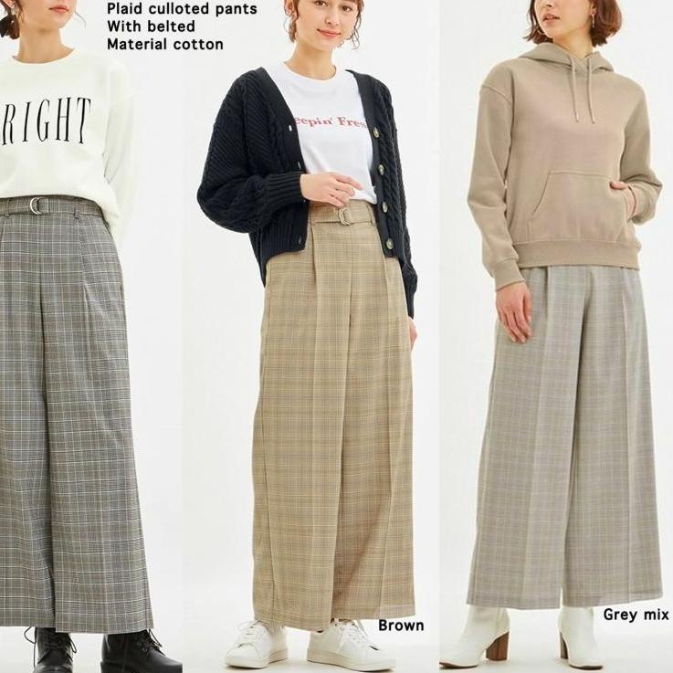 Unq by g wide leg belted cullotes –NRJ.14My22e