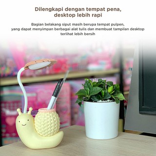 Jual Lampu Meja Belajar Led Model Siput Shopee Indonesia