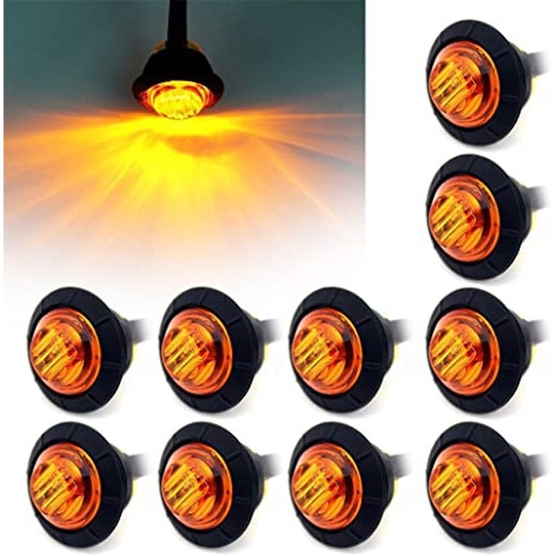 [Marker Indicators Light for Truck Car Bus Trailer Van Caravan Boat]  [Auto Super Bright Taillight Brake Stop Lamp Led Lamp]