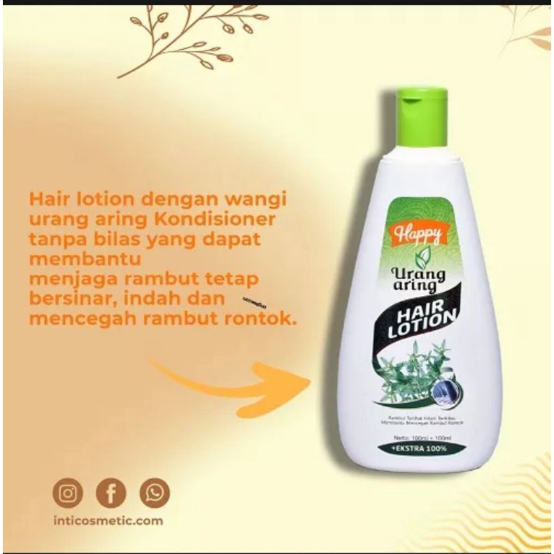 Happy Kemiriku Hair Lotion 200ml konditioner tanpa bilas