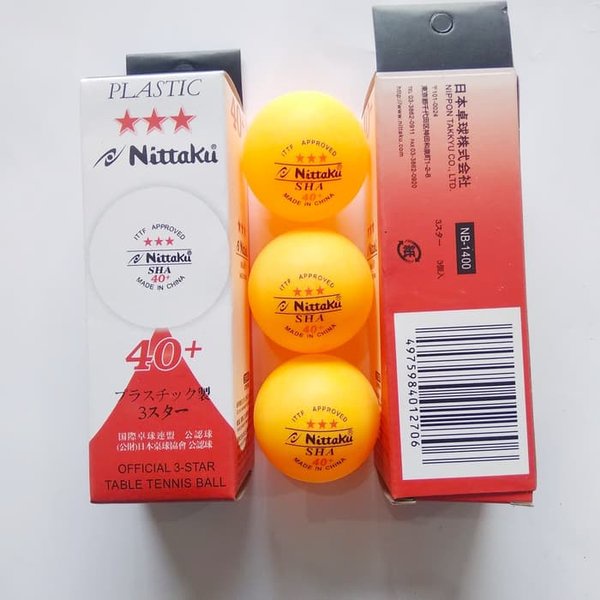 Bola pingpong/tenis meja Nittaku 3 star