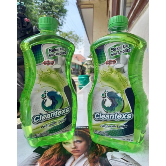 CleanTexs Pembersih Porselen [1000ml] / Pembersih Kerak Membandel / Cukup Sekali Kuas