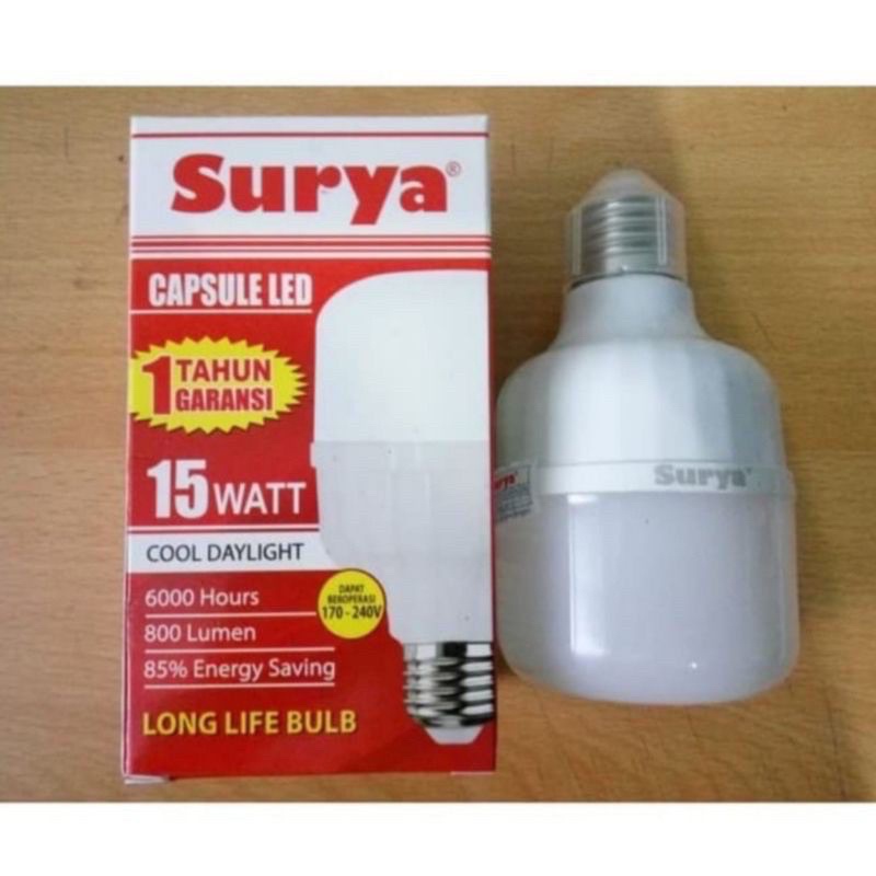 Lampu Led Capsule Surya 15 Watt 15W
