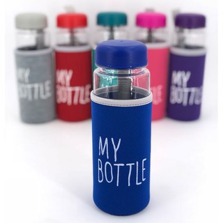 POKY - My Bottle Bening 12 Warna Ada Logo BPA Free Anti Pecah botol