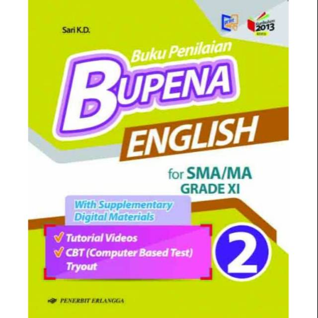 Bupena Bahasa Inggris Sma Ma Kls Xi K13n Shopee Indonesia