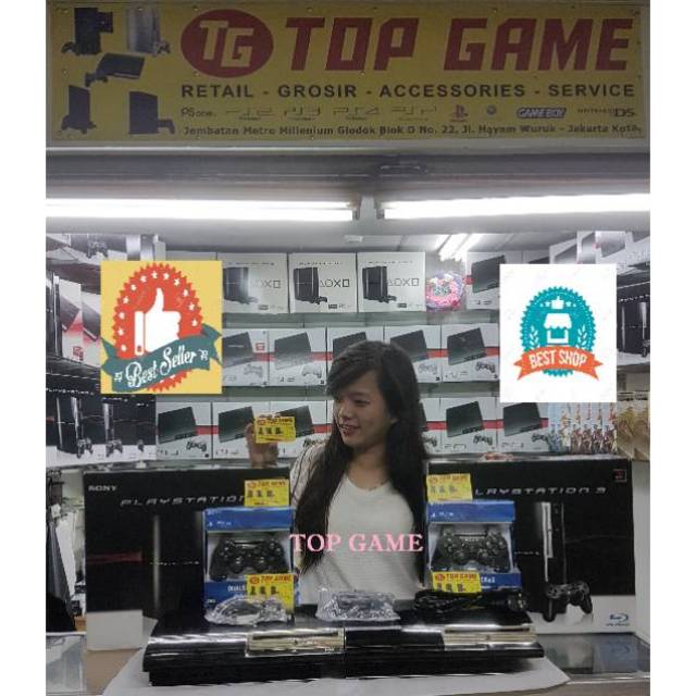 PLAYSTATION 3 TERMURAH ( PS3 / PS 3 ) FAT PORT 2 Hardisk 250GB CFW TERBARU FULL GAME