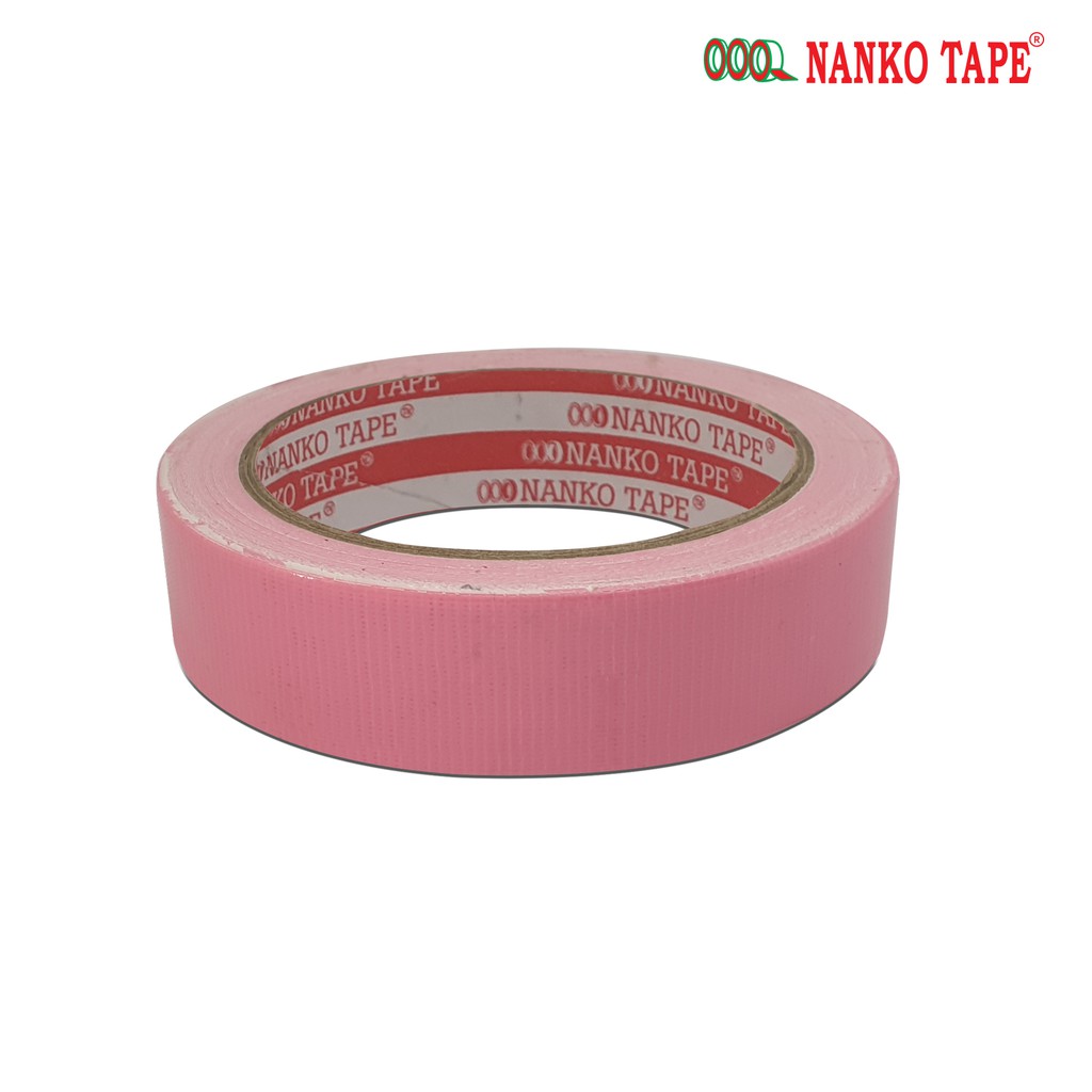 

Nanko Cloth Tape 24 mm x 13 m Pink (12pcs)