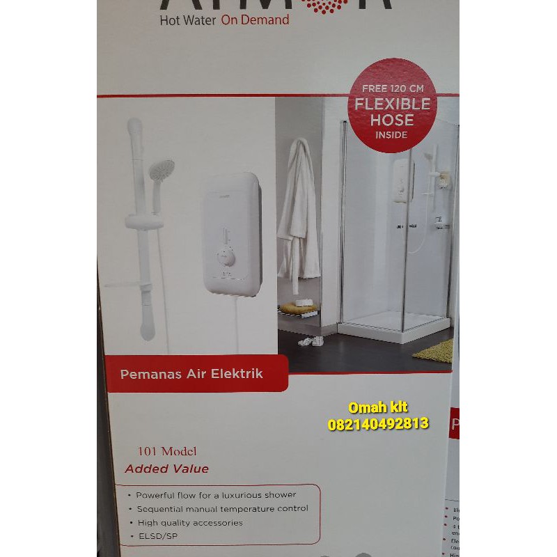 Atmor instant water heater pemanas air listrik instant ATMOR 101Elcb
