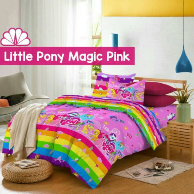 SPREI KATUN LITTLE PONY MAGIC