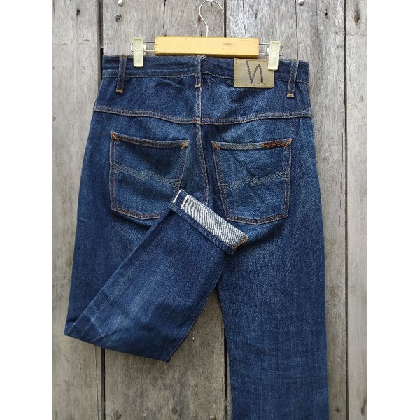 nudie jeans thin finn selvedge size 30 second preloved