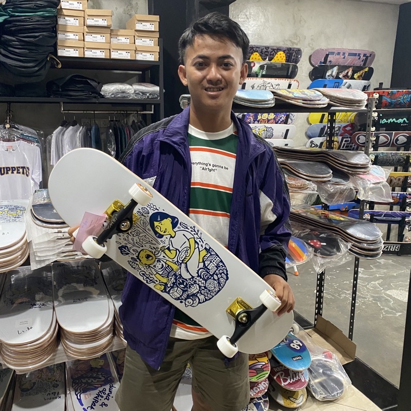 Skateboard lengkap Puppets ayahIBU fullset