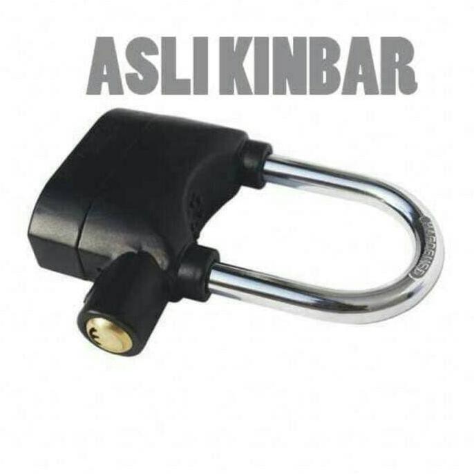 gembok alarm/gembok kinbar/gembok alarm kinbar/gembok anti maling