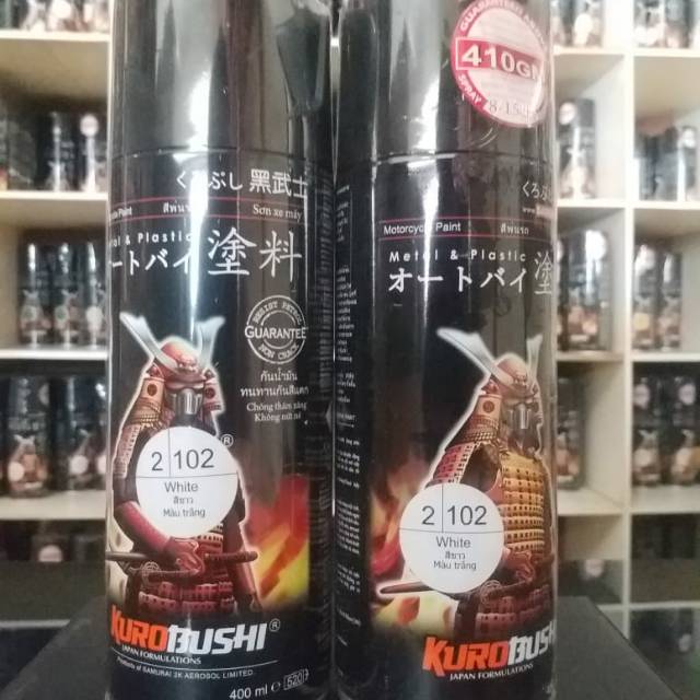 

CAT SEMPROT WHITE 102 SAMURAI PAINT 2 BOTOL RP 68000