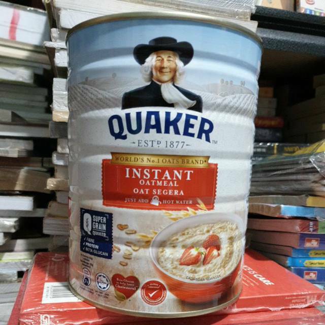 

Quaker malaysia Instant Oatmeal sereal oat meal 800gr high fibre