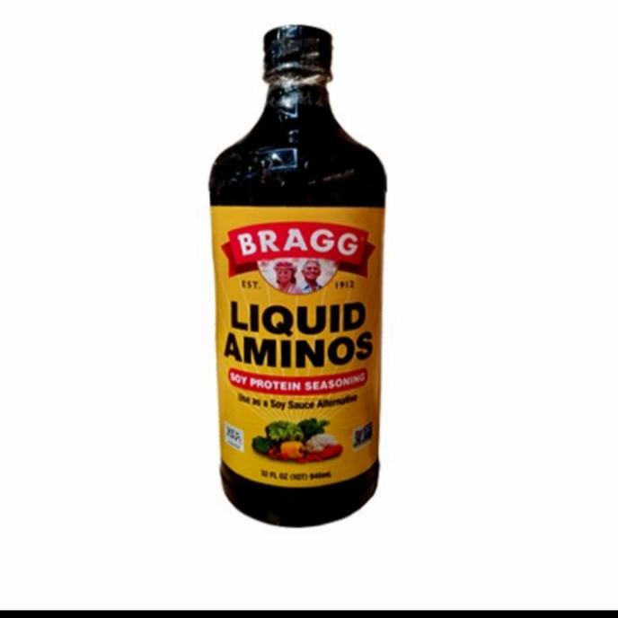 

^%^%^%^%] BRAGG LIQUID AMINOS ALL PURPOSE SEASONING SOY SAUCE ALTERNATIF 946 gr