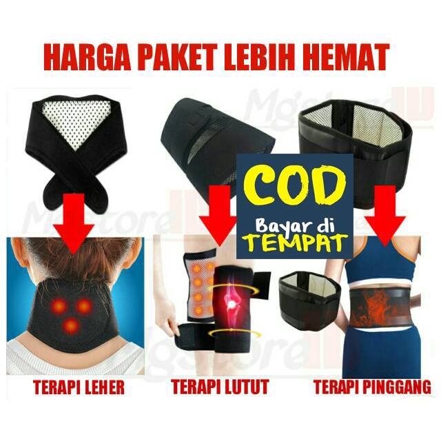 COD Terapi Magnet Panas 1 Set Untuk Terapi Magnetik Nyeri Sakit Leher Pinggang Lutut Murah TERLARIS