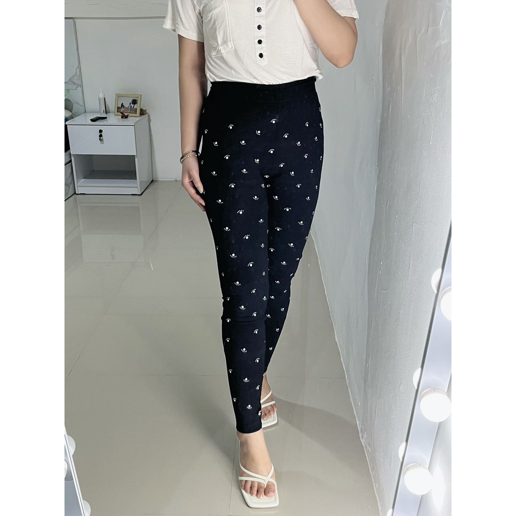 LEGGING WANITA IMPORT TEBAL / LEGING MOTIF MICKY