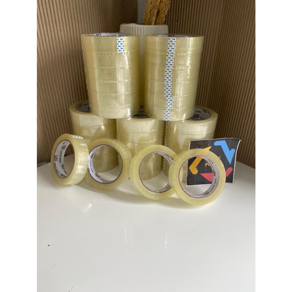 

ISOLASI BENING/SOLATIP KANTOR/ONLINE TERMURAH IDACHI 12MM 24MMx100YARD