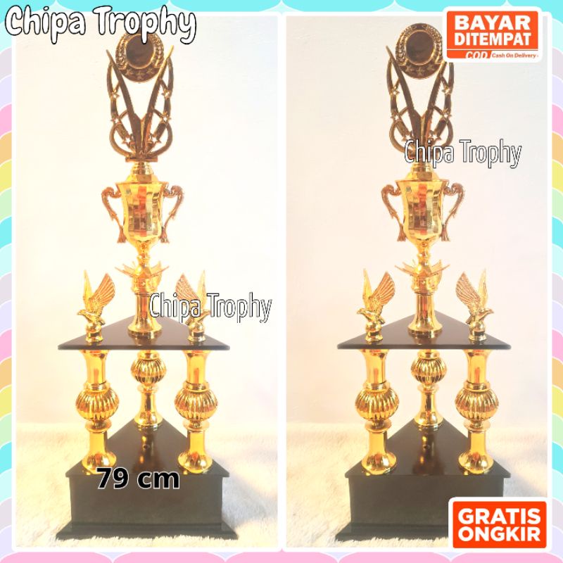 Piala kaki 3 kayu