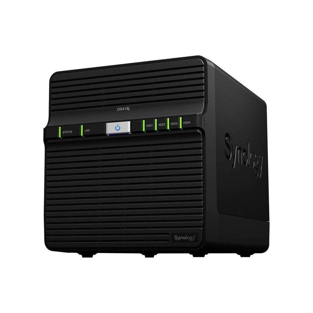 Synology DiskStation DS418j 1 GB RAM 4-BAY REaltek Dual Core