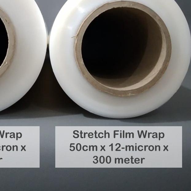 

➼ Plastik Wrapping Stretch Film Packing 50cm x 300Meter ⅎ