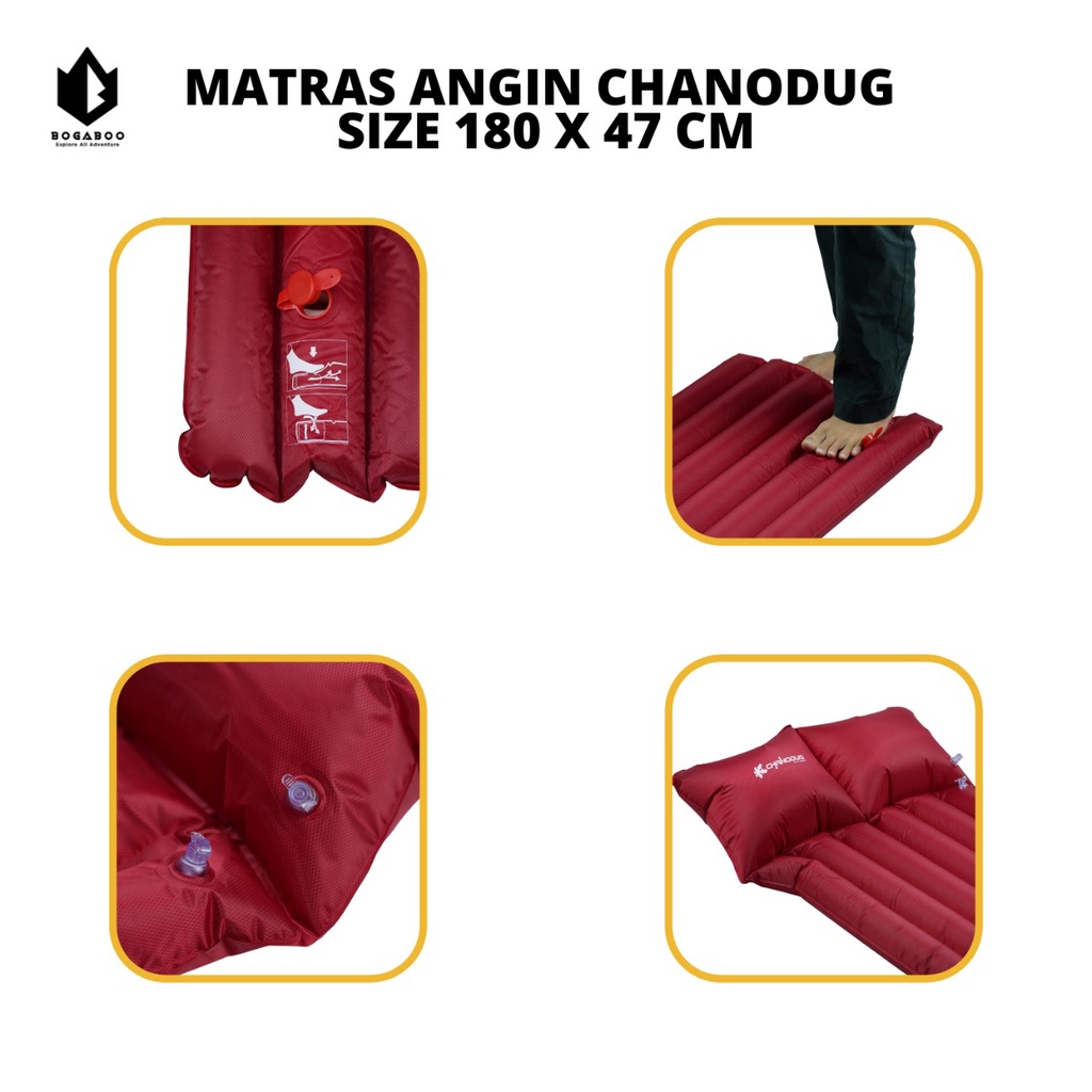 Matras Chanodug - Matras Angin Siza 180 x 47 - Chanodug - KASUR ANGIN - sleeping pad - sleepingpad