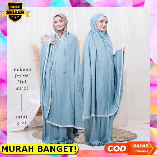 Mukena Dewasa Terbaru 2022, Model Mukena Terbaru, Model Mukena Dewasa Maemunah Jumbo Katun Rayon Teb