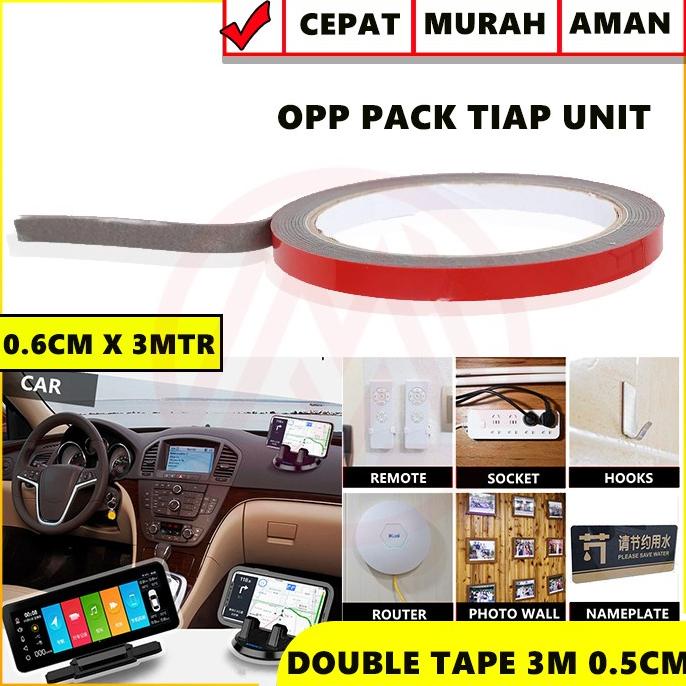 

DOUBLE TAPE 3M 0.6CM ACRYLIC AKRILIK DOUBLE TAPE BUSA HITAM 3M 0.6CM modmark98 Segera Dapatkan