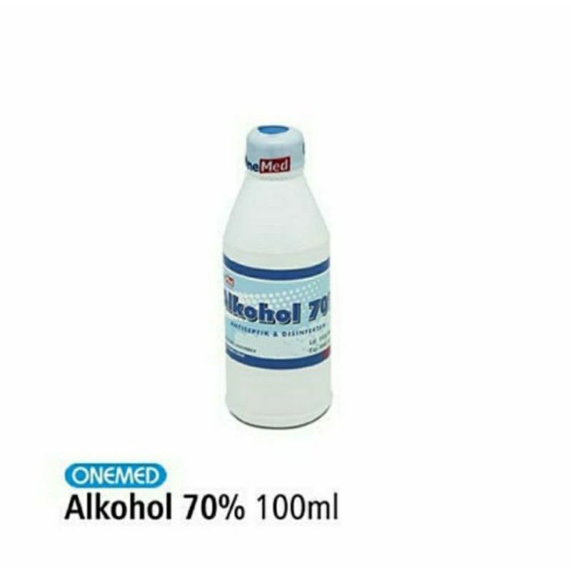 ALKOHOL 70% ONEMED 100ML - ED 10/2026