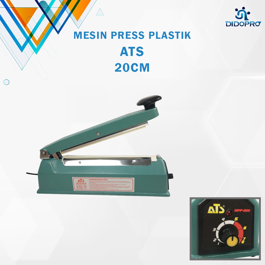 ATS Mesin Impulse Sealer Press Plastik 200