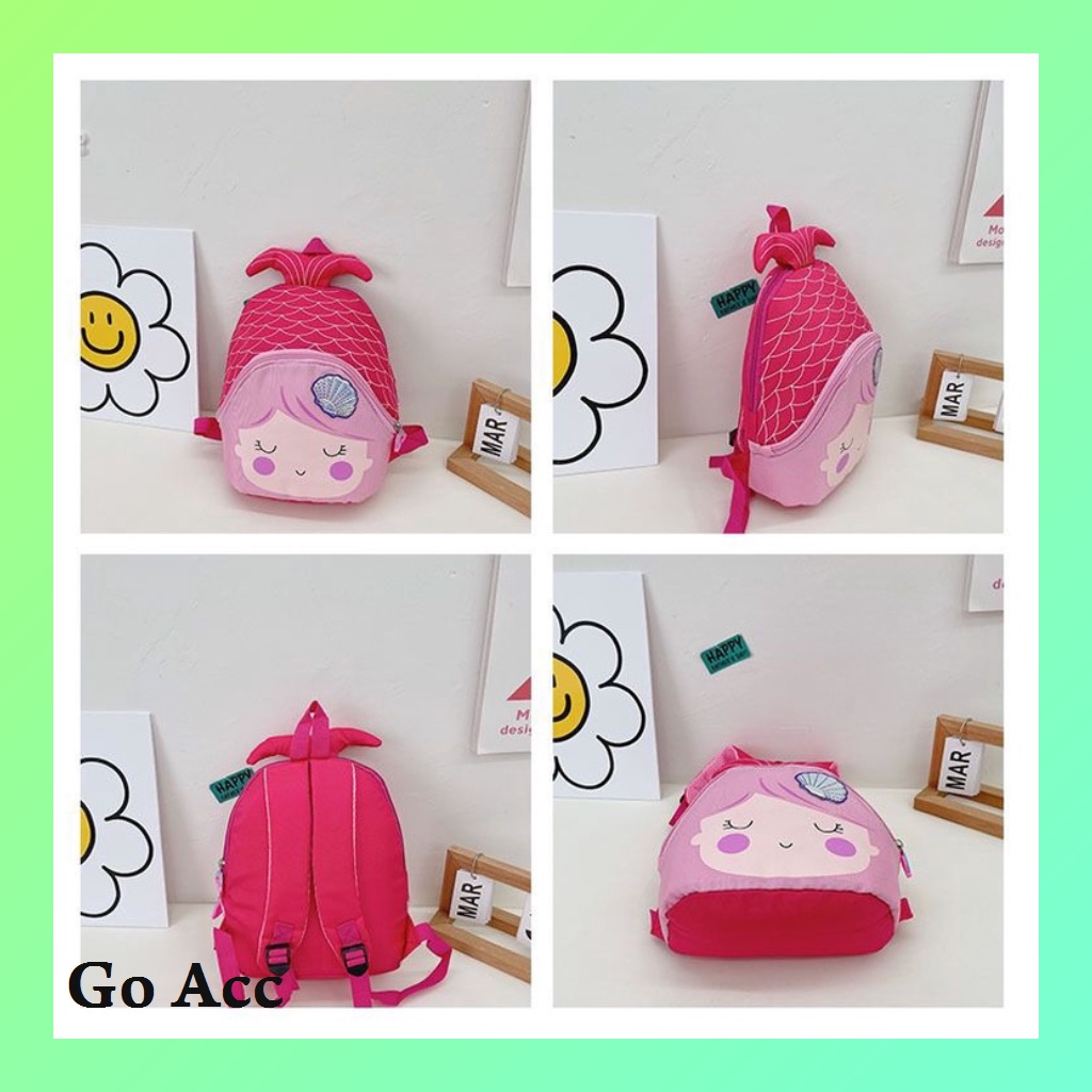 Tas Ransel Anak Putri duyung mermaid Sekolah FT29