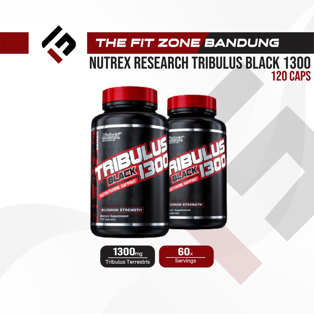 Nutrex Research Tribulus Black 1300 120 Caps Naturally Testosteron