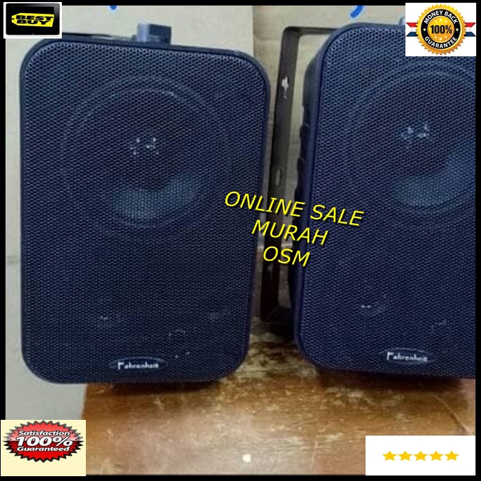 Original Speaker gantung spk dinding pasif PASSIVE ori karaoke vokal audio tembok vocal spk sound musik pro sound asli ZUTS  GARANSI UANG KEMBALI JIKA TERBUKTI TIDAK ORIGINAL  2way speaker - 4&quot;3 WAY FAOM EDGE PAPER CONE - MAGNET : 8 OZ - FREQ RESPONSE : 1