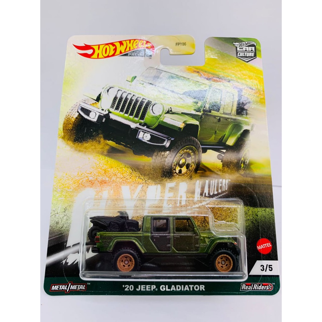 NEW ARRIVALS | Diecast Hot Wheels 20 JEEP GLADIATOR HIJAU HYPER HAULERS CAR CULTURE Mobil Mainan Anak HW Hotwheels