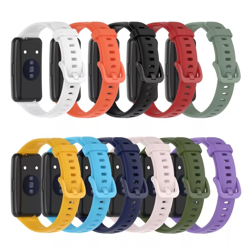 Strap Silikon Huawei Band 7 Smartband - Tali Jam Tangan Huawei Band 7