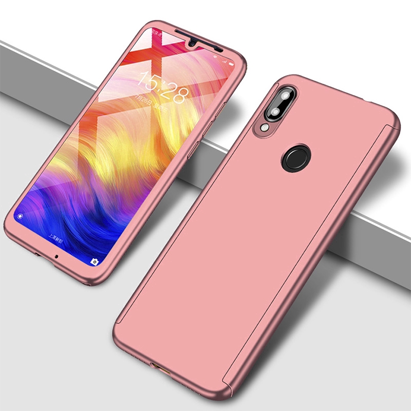 Casing Hard PC + Tempered Glass Full Body untuk Xiaomi Mi 8 Lite Mi 9 A2 Lite