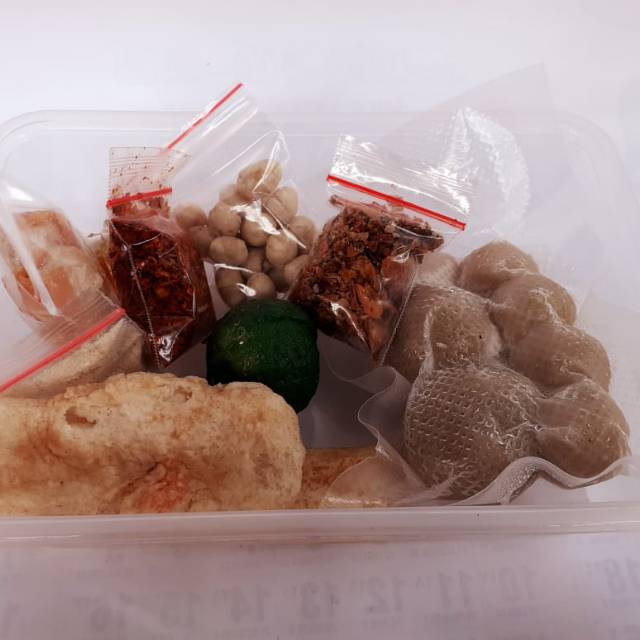 

Baso Aci Komplit home made kemasan box