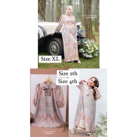 Zatif Family series Mayoutfit Anaia dress glamour XL lysa dress