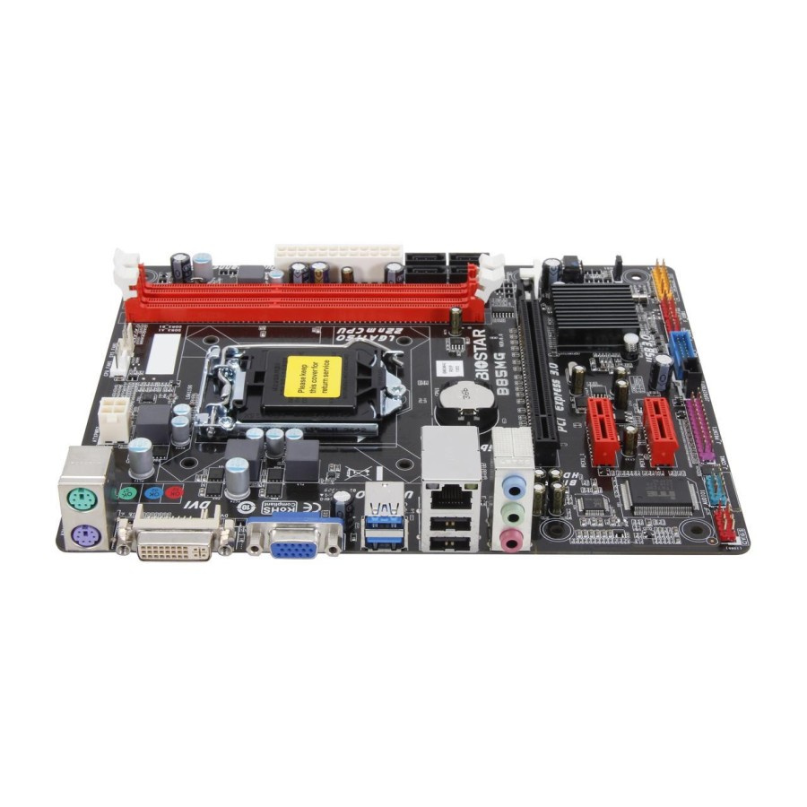 Mainboard Motherboard Mobi B85 Intel LGA1150 Biostar Onboard