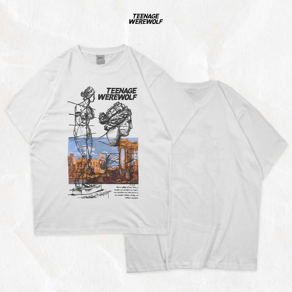 Teenage Werewolf Tshirt Superflous White