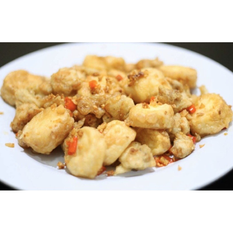 

Tahu Jepang ( Tofu ) Goreng Tepung