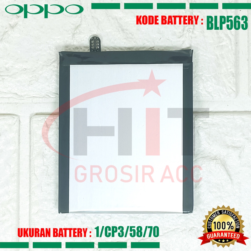 Battery Baterai Oppo Find 5 Mini / R827 - BLP563 Original