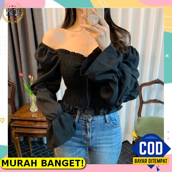 Baju Wanita Trendy Kekinian 2021 Clock Alena Baju Atasan Rajut Viral Korea Style Baju Crop Rajut Ter