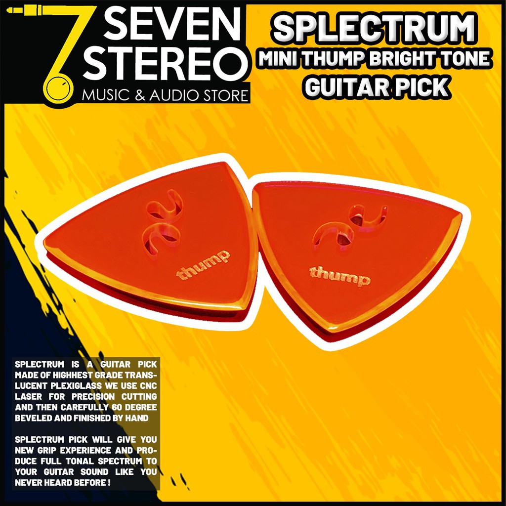 Splectrum Mini Thump Bright Tone Guitar Pick